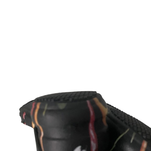 Crocs Bistro Clog Men 8 Hot Chili Pepper Black Slip On Shoe Slip Resistant Strap - Picture 8 of 10